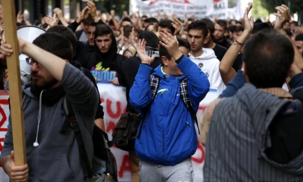 Συλλαλητήριο μαθητών σήμερα στα Προπύλαια - Περίπου 200 σχολεία τελούν υπό κατάληψη